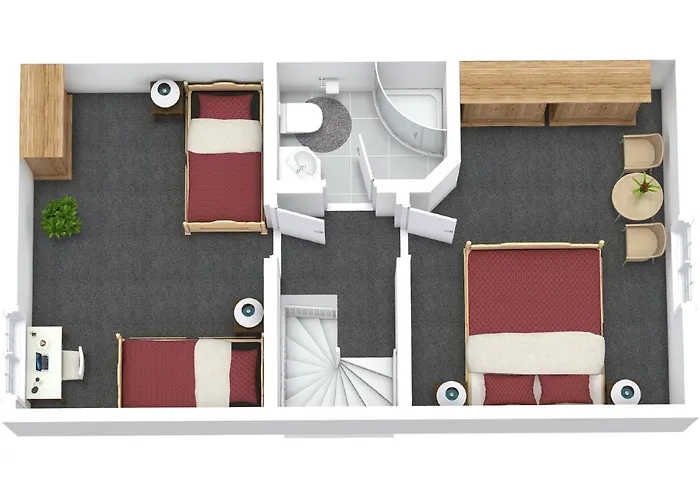 Ferienhaussiedlung Strandperlen Kuestenhof 1c * Wustrow (Fischland)